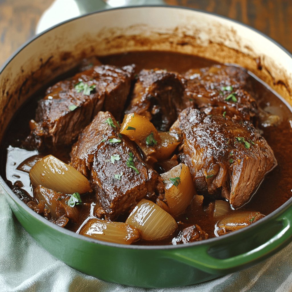 Receta de Carne a la cerveza