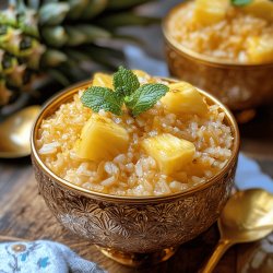 Chicha de piña y arroz - Fácil