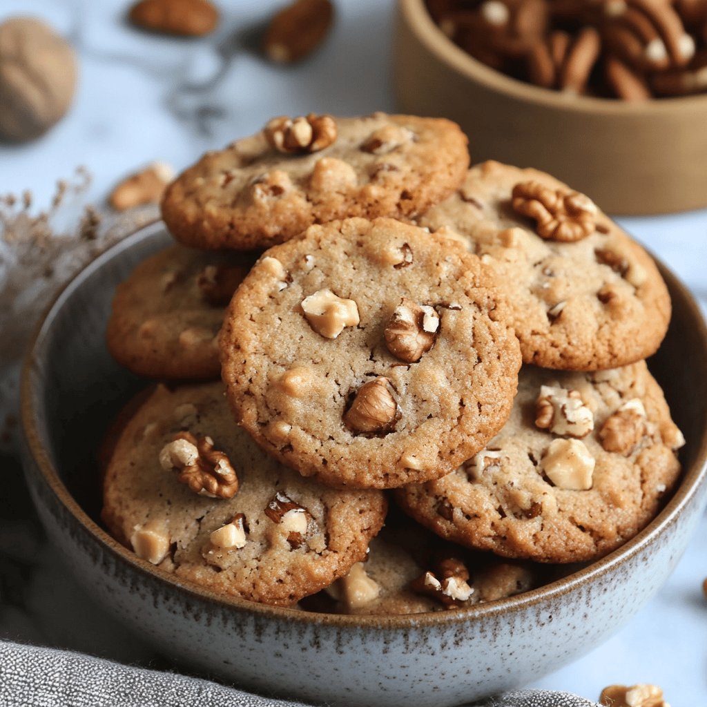 Receta de Galletas de Nueces