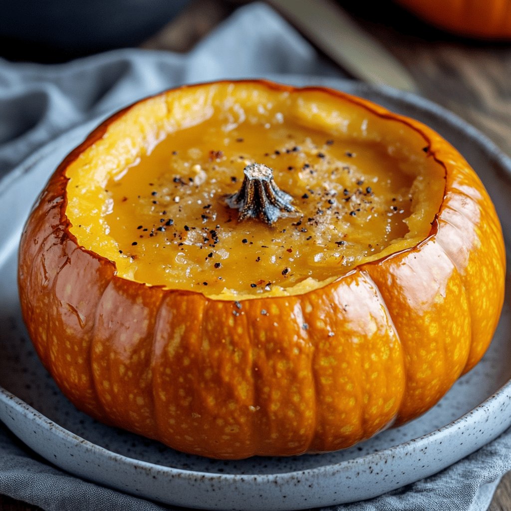 Calabaza al microondas en 15 minutos