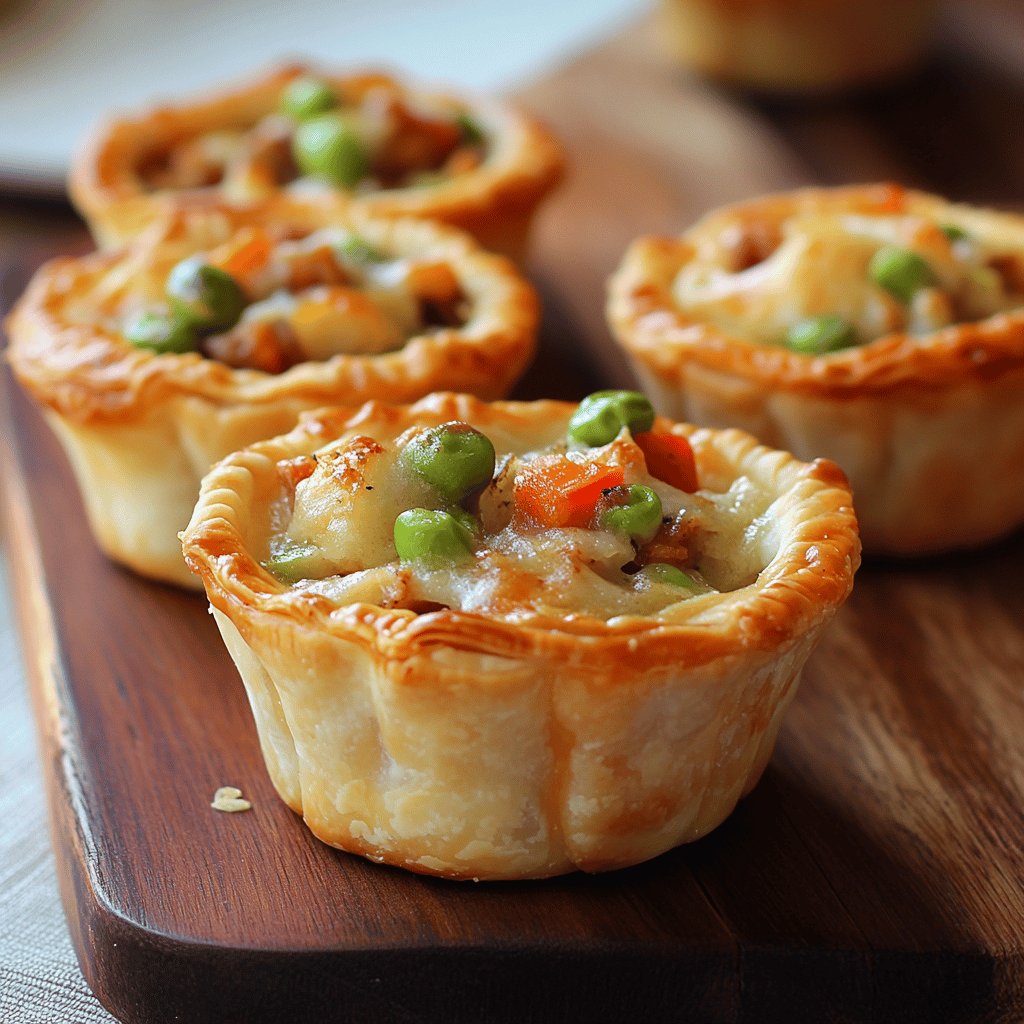 Receta de Pastelitos con tapas de empanadas