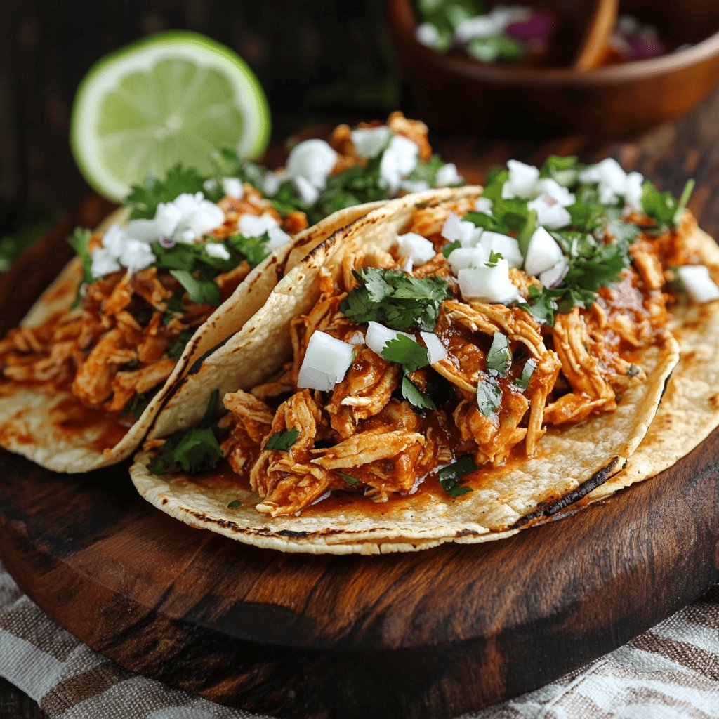 Receta de Tinga poblana de pollo