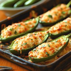 Chiles Jalapeños Rellenos de Queso