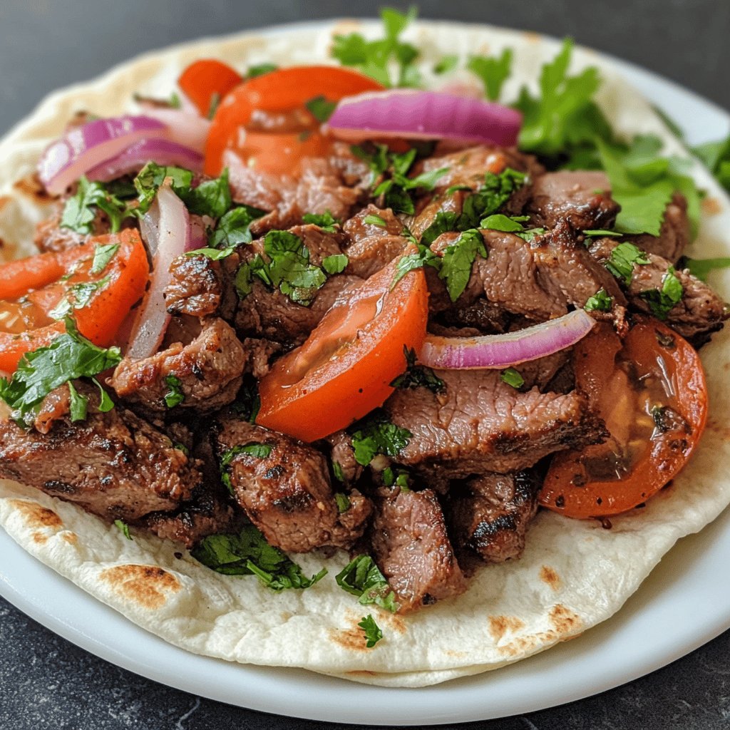 Receta de Kebab de cordero casero