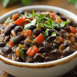 Frijoles negros a la cubana