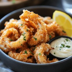 Receta de Calamares apanados con mayonesa