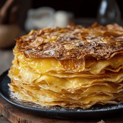 Torta Rogel con tapas de empanadas