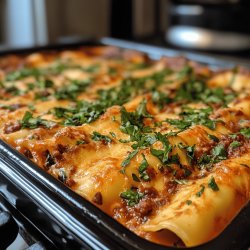 Canelones de carne y espinacas