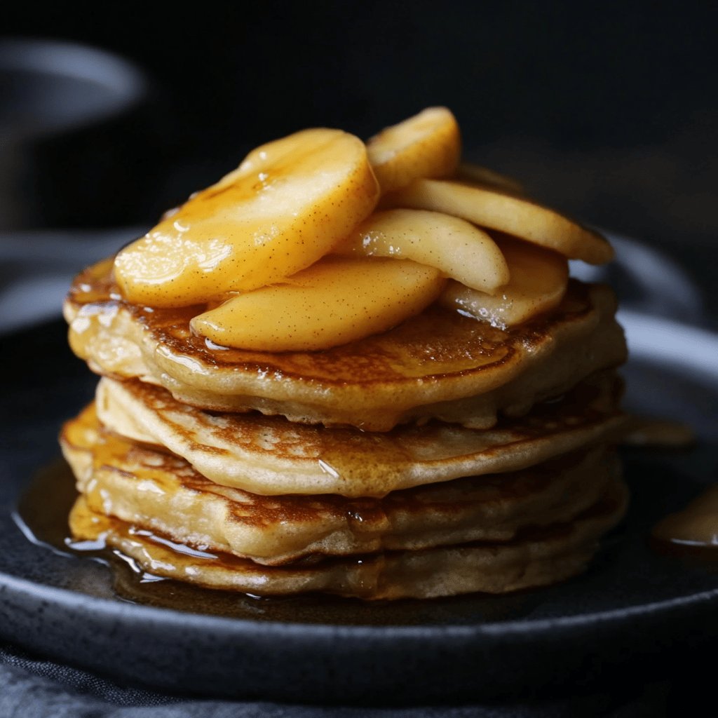 Pancakes de manzana