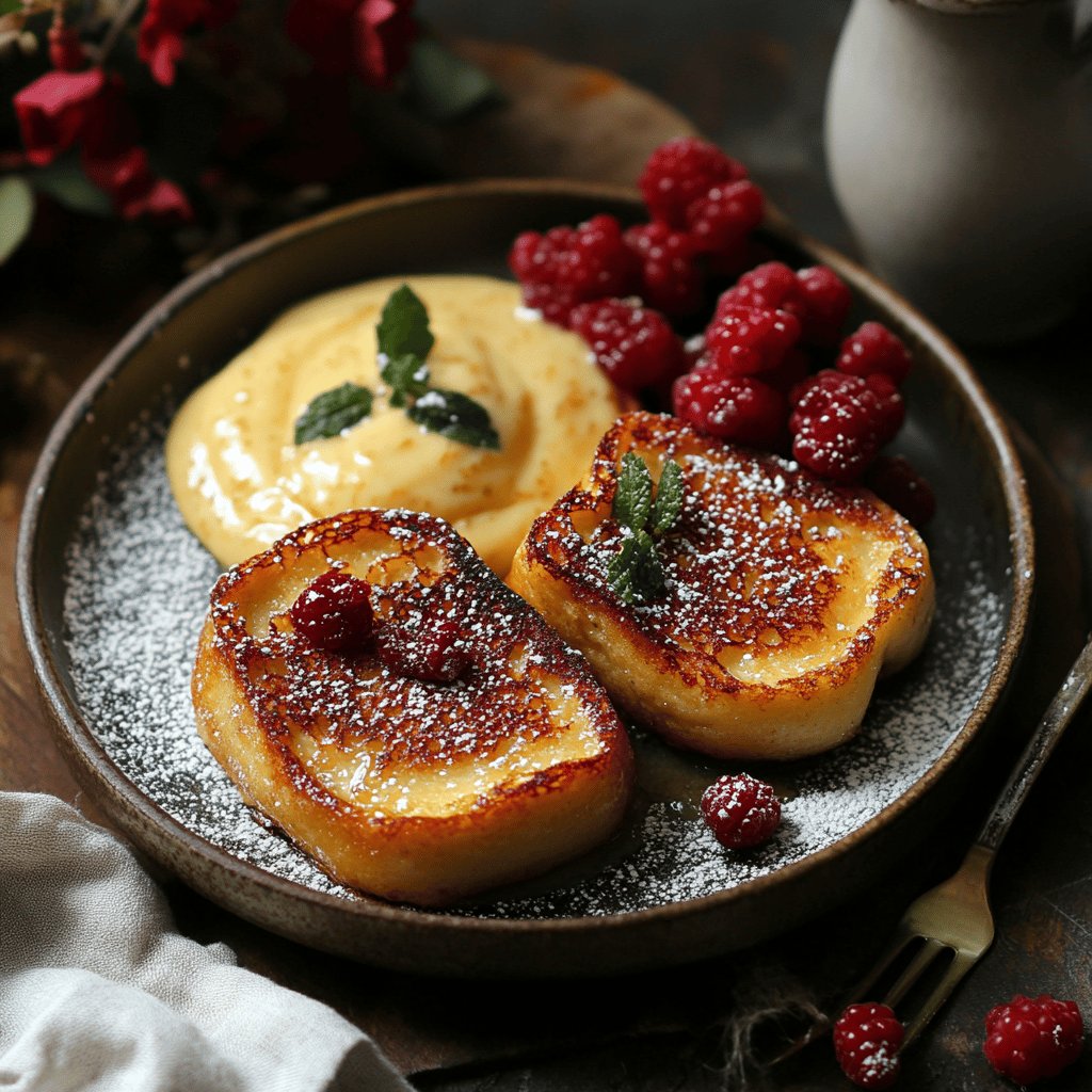 Torrijas con natillas - Receta FÁCIL y CASERA