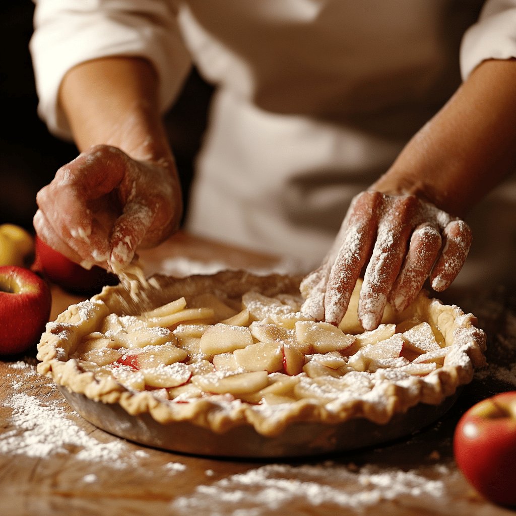 Receta de Tarta de manzana de la abuela