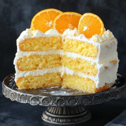 Receta de Panque de naranja esponjoso