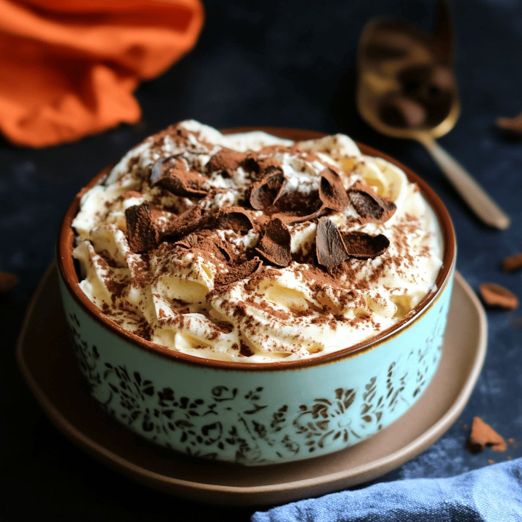Receta de Tiramisú sin huevo