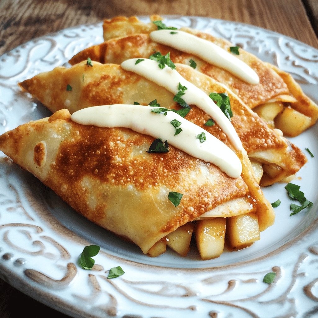 Empanadas de manzana