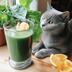 Zumo detox de espinaca
