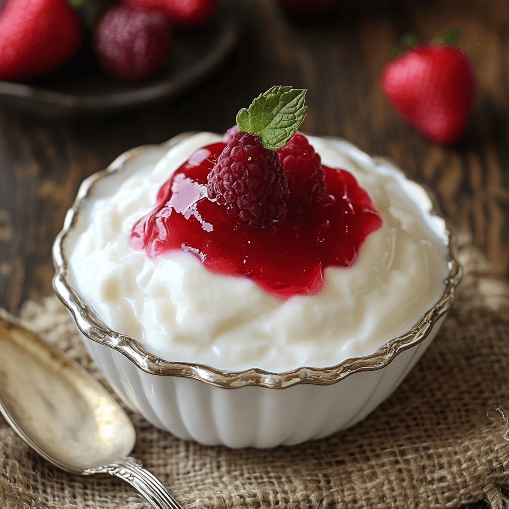 Gelatina Con Yogurt - Receta FÁCIL