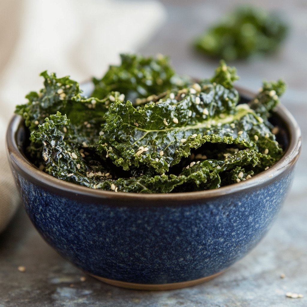 Chips de kale crujientes