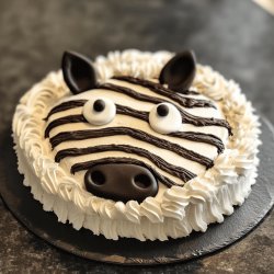 Torta cebra - ¡Fácil y perfecta para los niños!