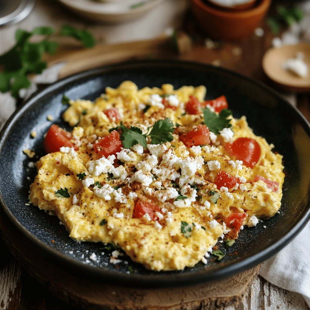 Revuelto de Grelos con Queso de Tetilla