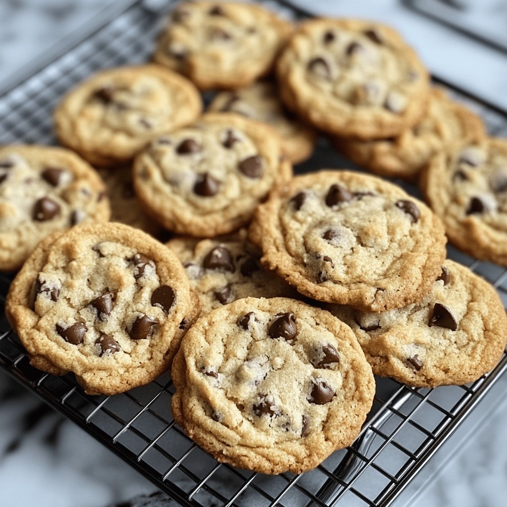 Receta de Galletas con pepitas de chocolate