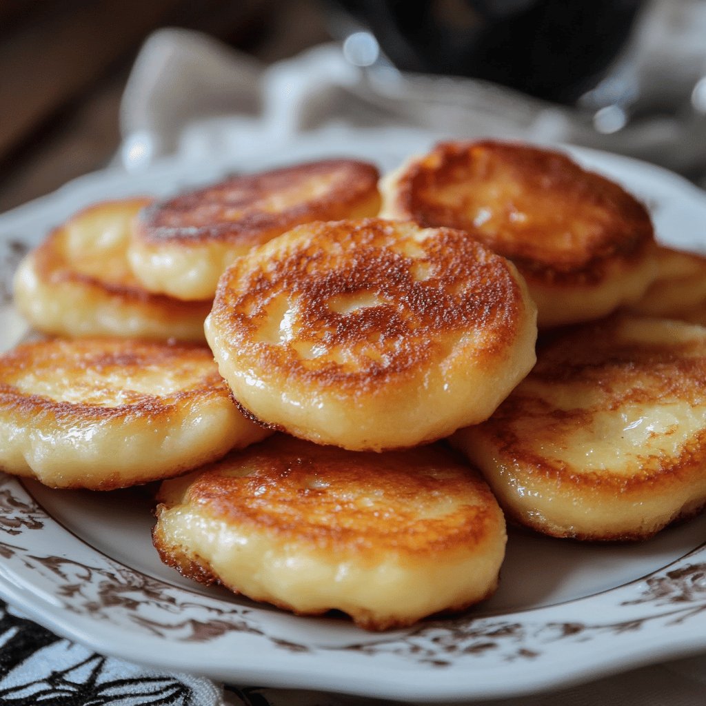 Tortas fritas con harina leudante y leche