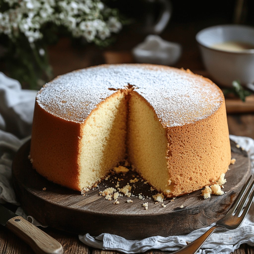 Bizcocho para torta fría de 1 kg