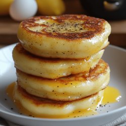 Tortas fritas con harina leudante y huevo