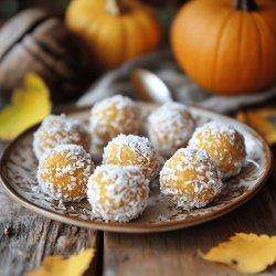 Bolitas de calabaza y coco