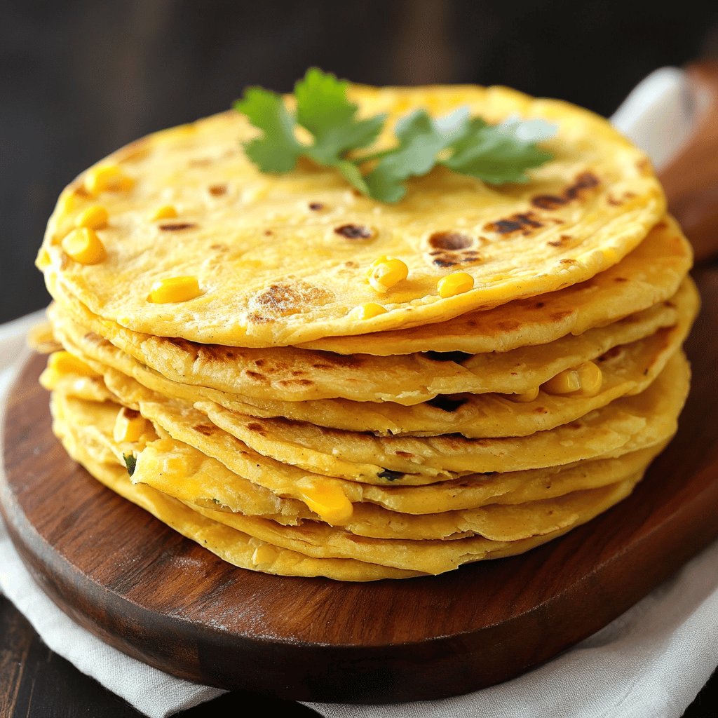 Receta de Tortillas mexicanas de maíz