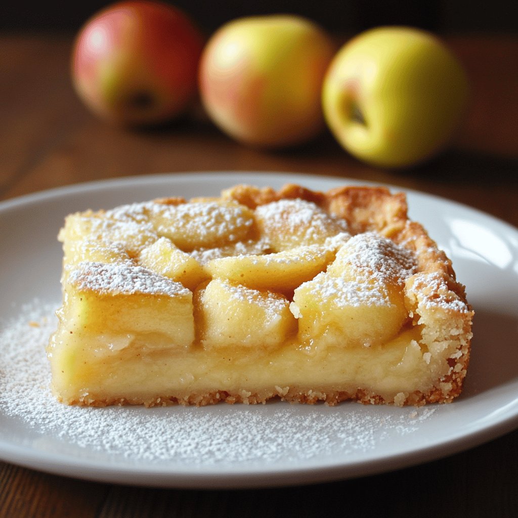 Receta de Tarta de Manzana Alemana