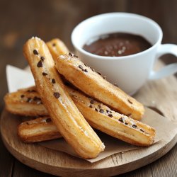 Churros caseros al horno