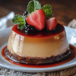 Receta de Flan napolitano casero