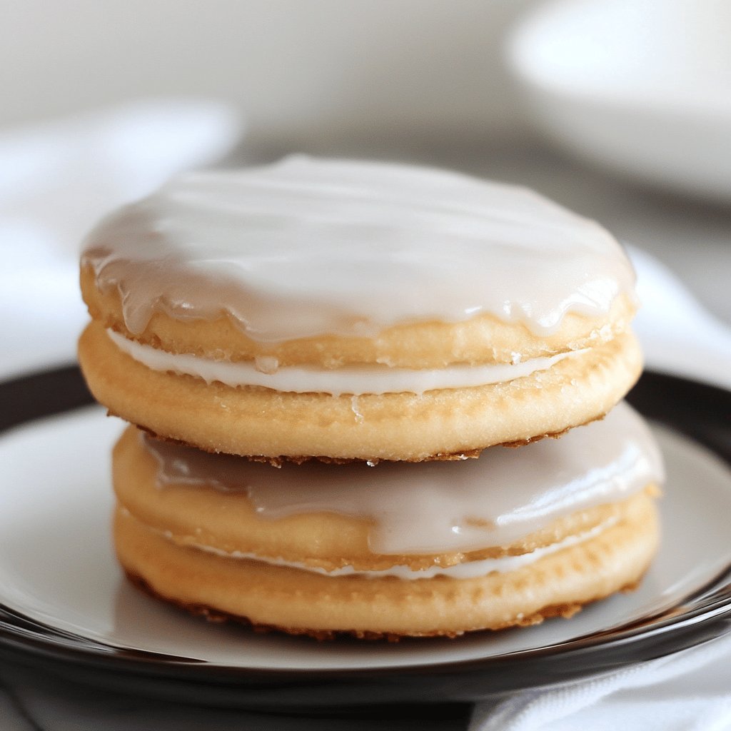 Alfajores Glaseados Exquisitos