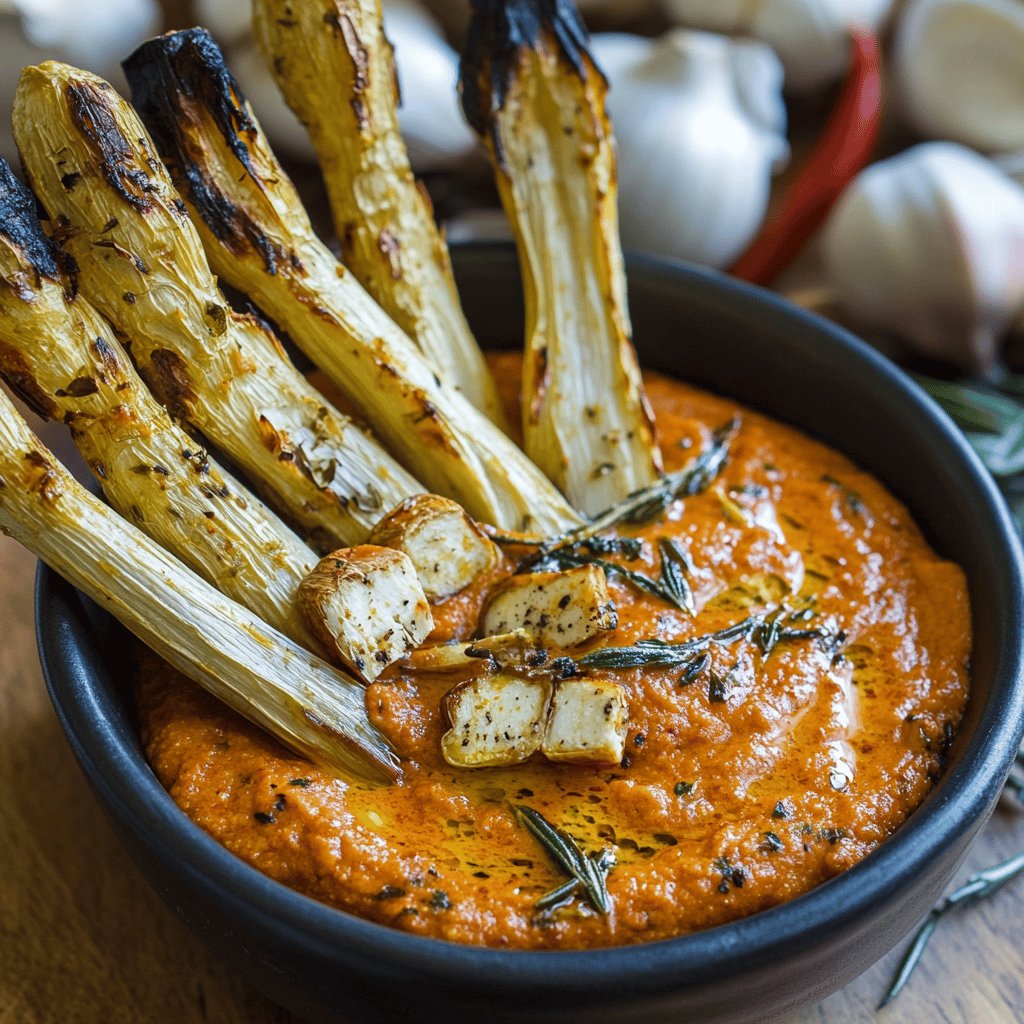 Salsa romesco para calçots