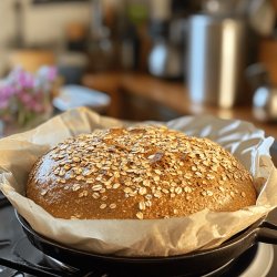 Pan de Salvado de Avena al Horno