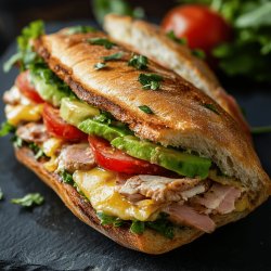 Receta de Sándwich Chacarero