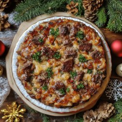 Cuete de res al horno para Navidad