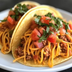 Receta de tacos de espagueti