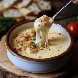 Receta de Fondue de queso