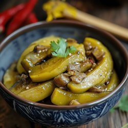 Guineitos en escabeche con mollejitas