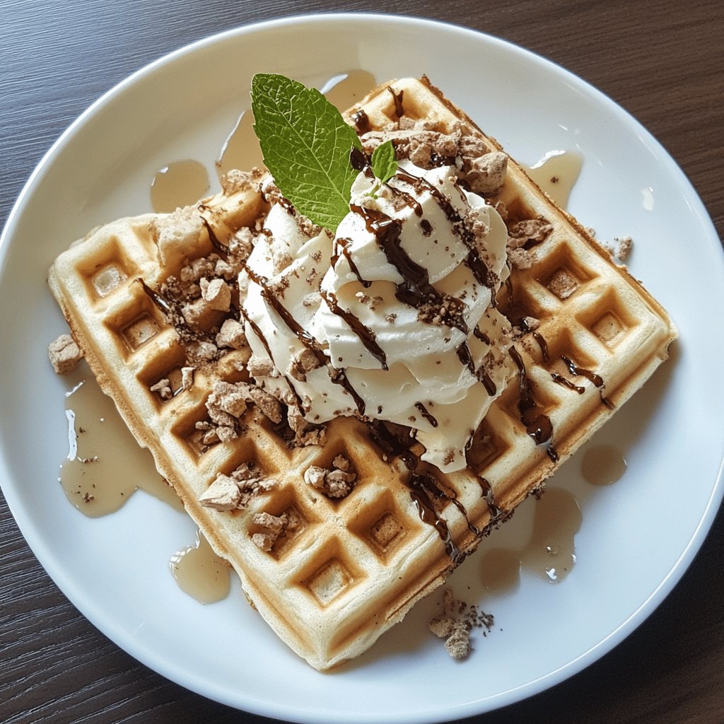 Waffles sin wafflera