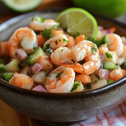 Ceviche de camarón sinaloense