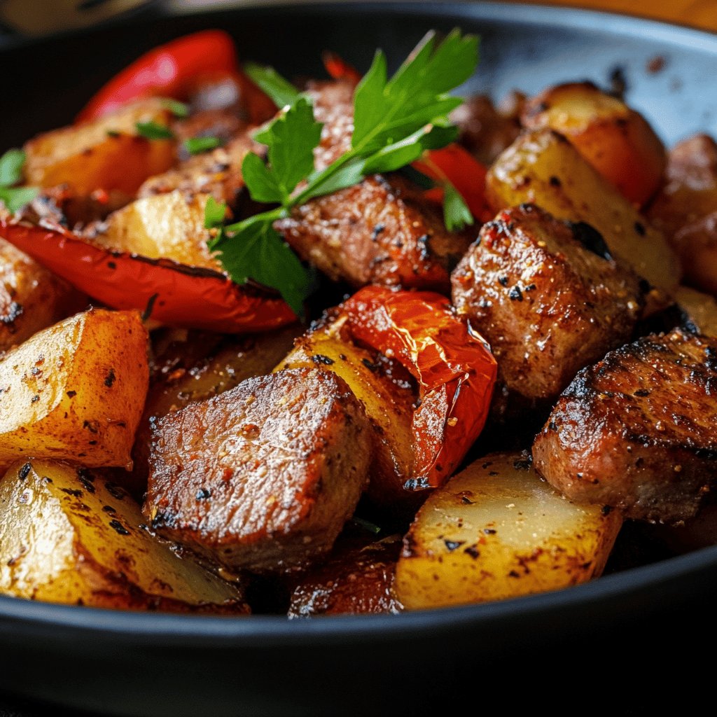 Receta de Carne al pimentón