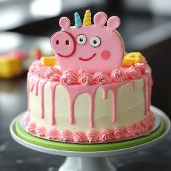 Receta de Tarta Peppa Pig