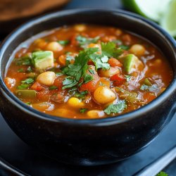 Sopa mexicana - Fácil