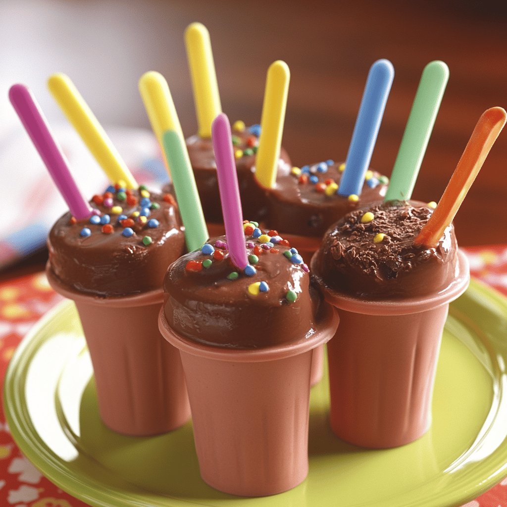 Bolis de chocolate cremoso