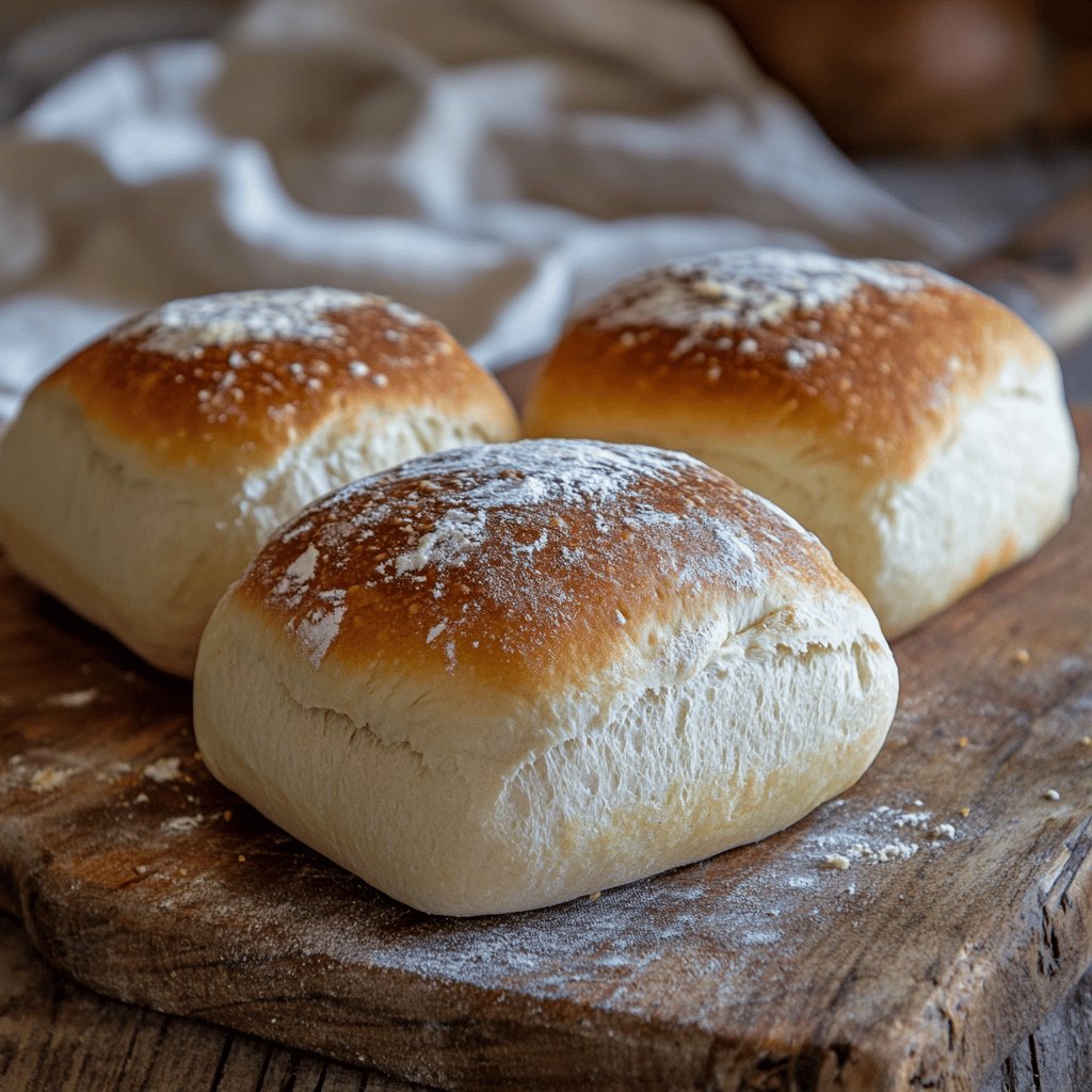 Receta de Pan Blanco Bolillo