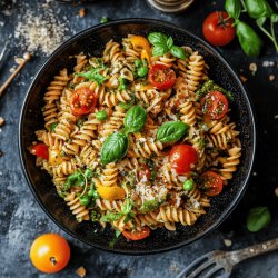 Receta de Macarrones al pesto