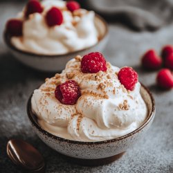 Merengue vegano con agua de garbanzos