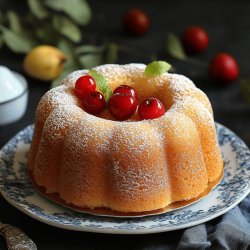 Receta de Torta sin huevo y sin mantequilla